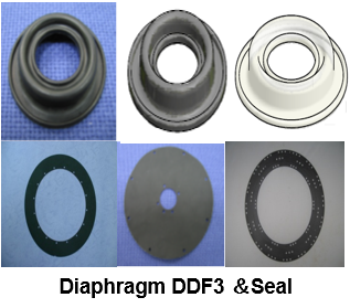 Diaphragm DDF3 ＆Seal